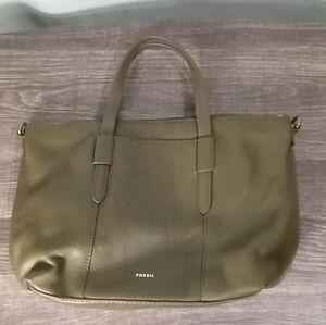 Fossil Pea Green Skylar Satchel